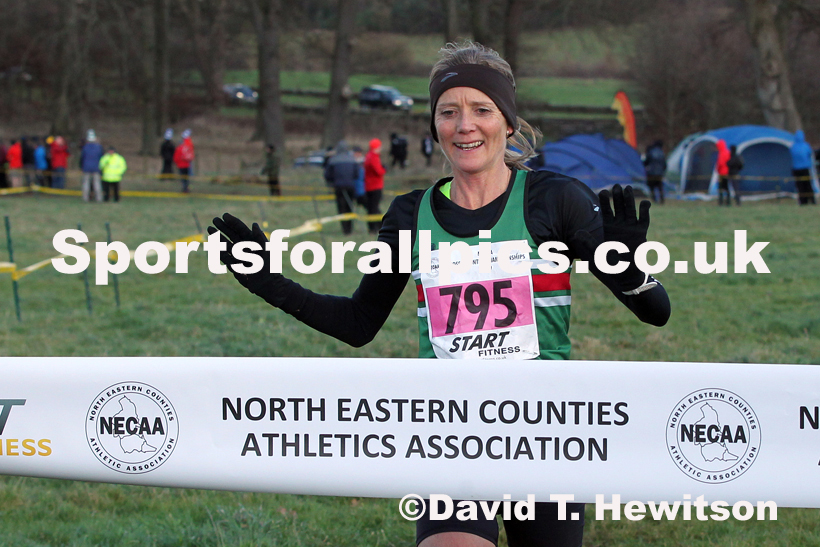 Senior womens cross country, 2019 North Eastern Cross Country Champs., Alnwick, Northumberland.  Photo: David T. Hewitson/Sports for All Pics